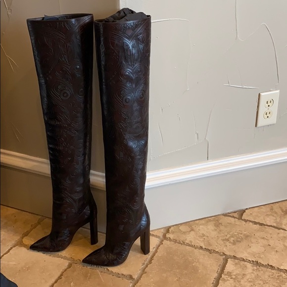 Brand new with tags - Saint Laurent leather boots - Picture 1 of 6